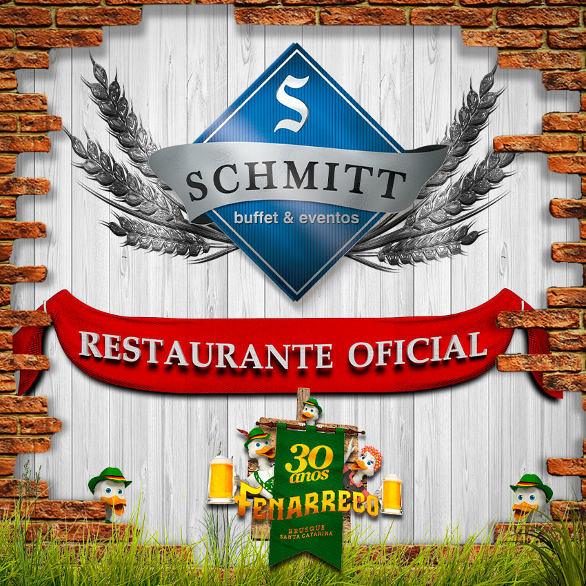 Schmitt Buffet é o restaurante oficial da Fenarreco